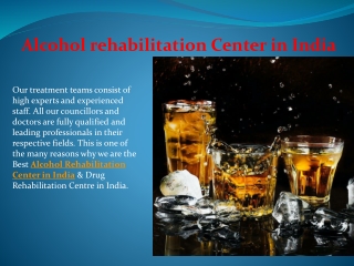 Alcohol Rehabilitation Center in India Pune