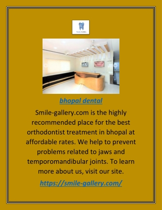 bhopal dental | Smile-gallery.com