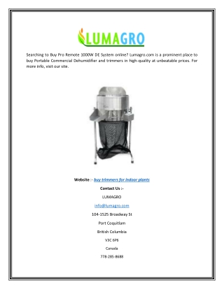 Buy Trimmers for Indoor Plants | Lumagro.com