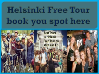Helsinki Free Tour book you spot here