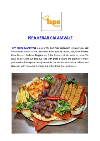 ISPA KEBAB CALAMVALE