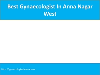 Gynaecologist in Padi