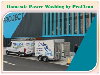 Domestic Power Washing by ProClean