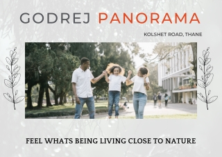 Godrej Panorama Kolshet Road Thane PDF