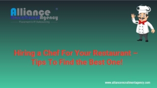 executive chef recruitment agencies