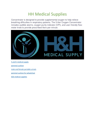 HH Medical Supplies