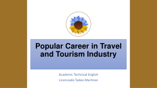 Jobs and Career sin Travel and Tourism Industry and business trips