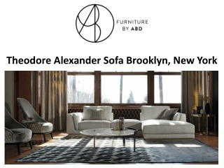 Theodore Alexander Sofa Brooklyn, New York