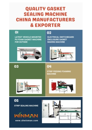 Top Five Gasket Sealing Machine