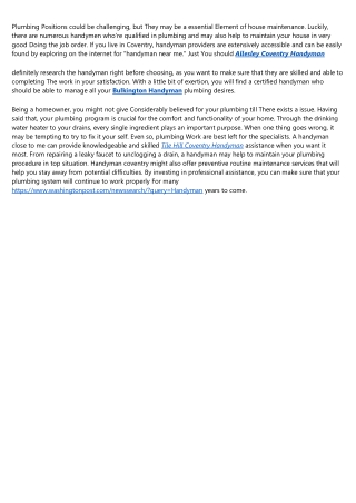 15 Best Blogs to Follow About Tile Hill Coventry Handyman