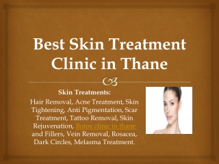 Best Skin Treatment Clinic in Thane