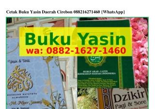 Cetak Buku Yasin Daerah Cirebon 088ᒿ~I6ᒿ7~Iㄐ60[WA]