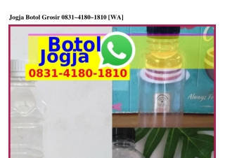 Jogja Botol Grosir Ô8ЗI•ㄐI8Ô•I8IÔ{WhatsApp}