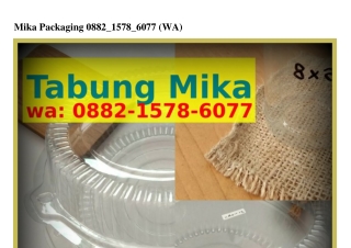 Mika Packaging 088ᒿ.l578.Ꮾ077[WA]