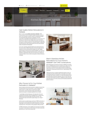 Kitchen Renovations Adelaide