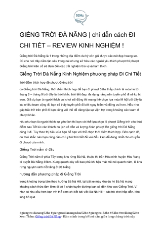 Cam Nang Tham Quan Gieng Troi Da Nang Cung Xuantien52hz