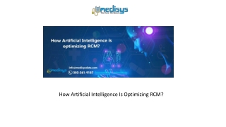 How Artificial Intelligence Is Optimizing RCM