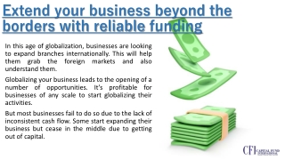 Secured capital funding
