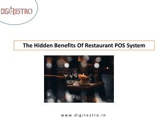 The Hidden Benefits Of Restaurant POS Software  