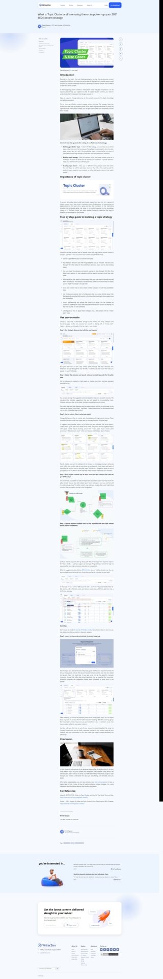 What is Topic Cluster and how using them can power-up you_ - writerzen.net