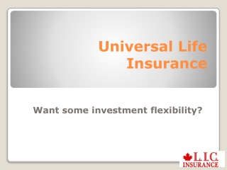universal life insurance canadian lic