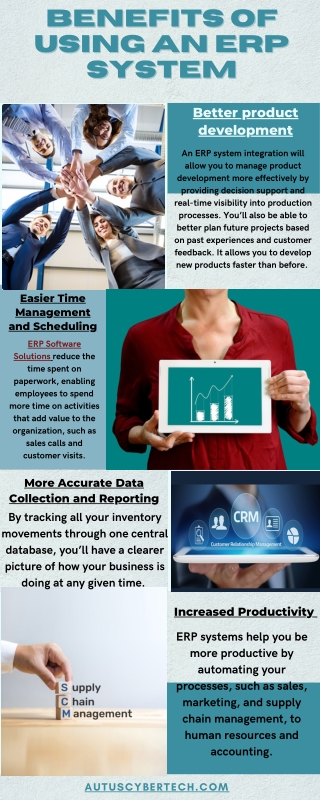 Benefits Of Using An ERP System