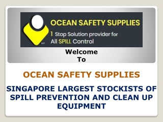 Spill Kit Of Oil singapore - Ocean Safety Supplies