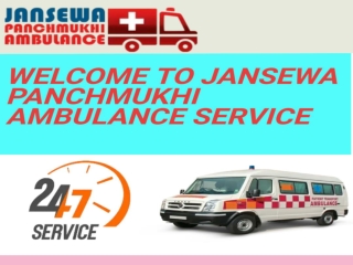 Jansewa Panchmukhi Ambulance in Kapashera and Janakpuri with Quick Medical Support