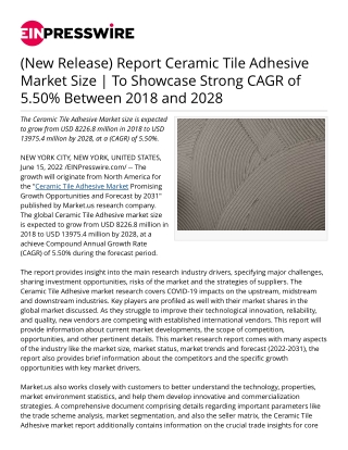 new-release-report-ceramic-tile-adhesive-market-size-to-showcase-strong-cagr-of-5-50-between-2018-and-2028-1