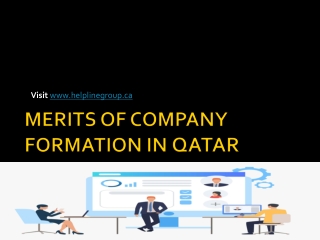 MERITS OF COMPANY FORMATION IN QATAR