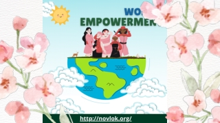Women Empowerment | Nukkad Natak Programs | NGO For Women | novlok.org