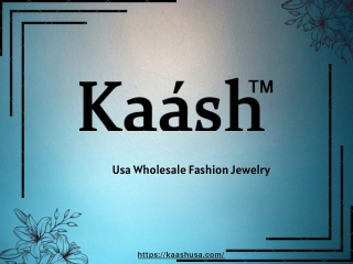 Kaashusa - wholesale fashion jewelry