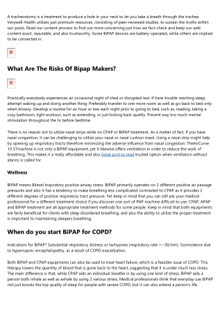 Cpap Vs Bipap Machines For Sleep Apnea