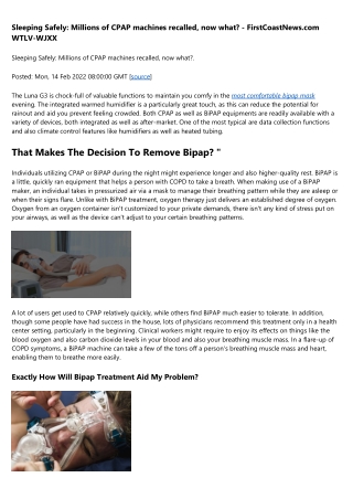 Bipap Equipment For Covid
