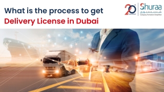 Delivery Service License in Dubai