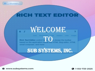 Rich Text Editor Reduces the Efforts of Formatting Directly to Valid HTML