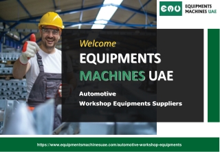 Automotive Workshop Equipments Suppliers