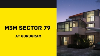 M3M Sector 79 At Gurgaon - Download PDF