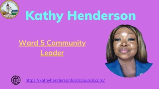 Commissioner Kathy Henderson