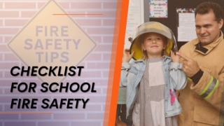 Checklist for School Fire Safety