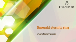 Best Emerald Eternity Ring Online - www.eternityus.com