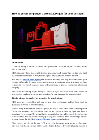 How to choose the perfect custom led signs for your business.docx