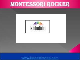 Montessori Rocker-Kidodido Shop