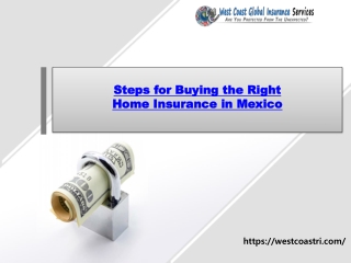 Steps for Buying the Right Home Insurance in Mexico