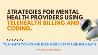Telehealth Coding and Billing Services for Mental health