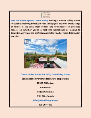 Comox Valley Homes For Sale  Islandliving.homes