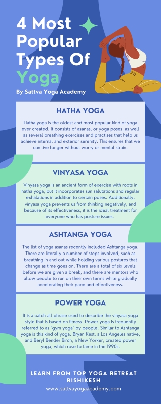 4 Most Popular Types Of Yoga