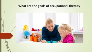 Pediatric occupational therapy san diego