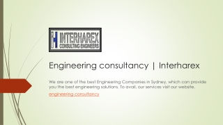 Engineering consultancy | Interharex