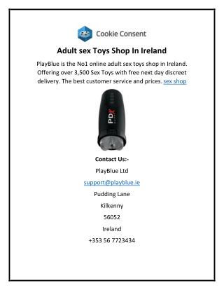 Adult sex Toys Shop In Ireland